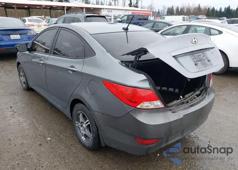 2014 Hyundai Accent Gls из США, поврежденный, VIN KMHCT4AE3EU768038